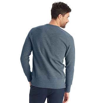 C9 Champion Men's Waffle Thermal Knit Crew Pullover, Jetson